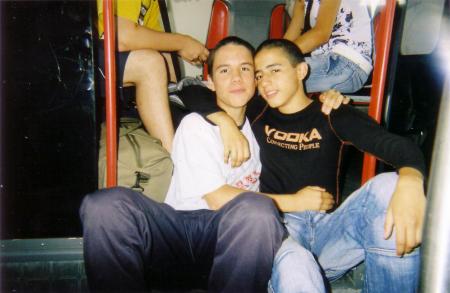 momo et mon frere dans le rer